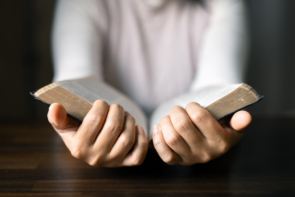 Female hands worship to god. Woman hands praying to god. Christian life crisis prayer to god. Woman pray for god blessing to wishing have better life. begging for forgiveness and believe in goodness.