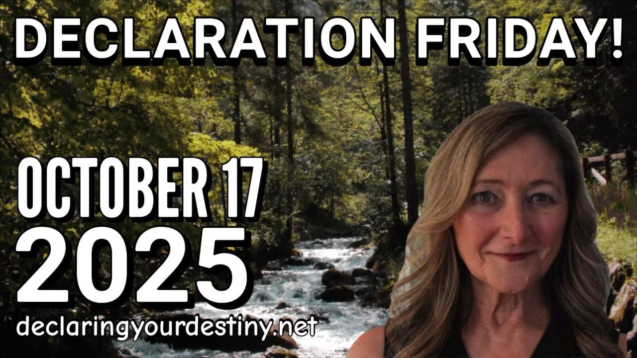 Declaration Friday event, October 17, 2025.