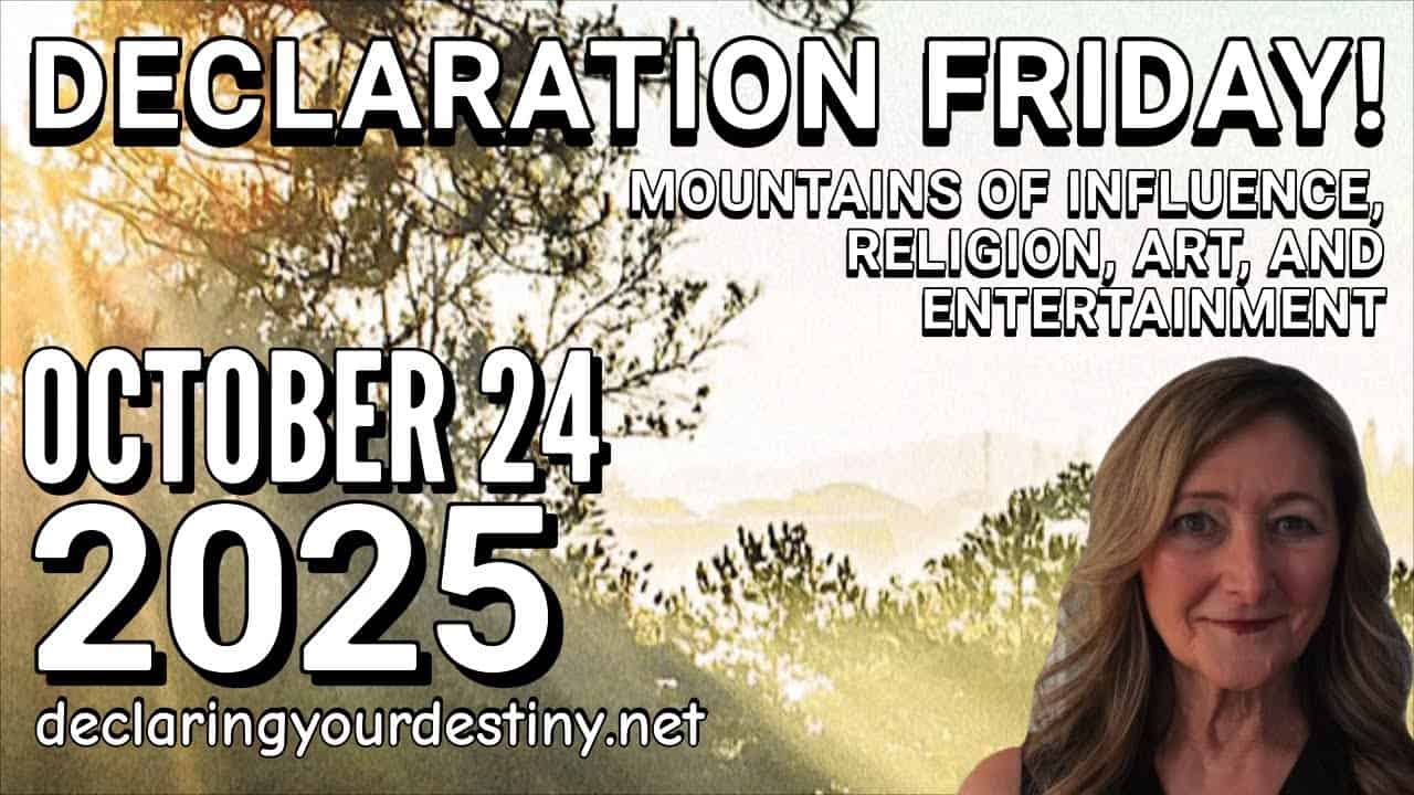 Mountains of influence, religion, art, and entertainment at Declaration Friday event October 24, 2025.