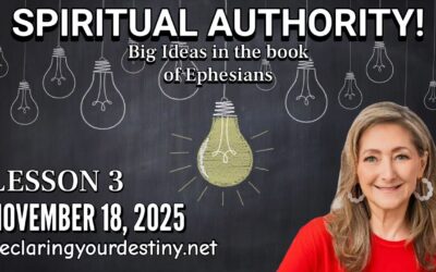 SPIRITUAL AUTHORITY / LESSON 3 – BIG IDEAS IN THE BOOK OF EPHESIANS – 11/18/25
