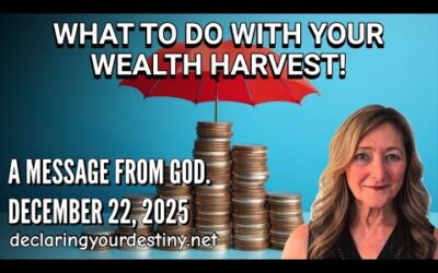 WHAT TO DO WITH YOUR WEALTH HARVEST – A MESSAGE FROM GOD – 12/22/25
