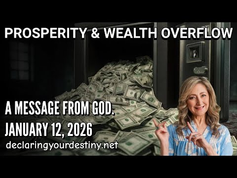 PROSPERITY & WEALTH OVERFLOW – A MESSAGE FROM GOD – 1/15/26