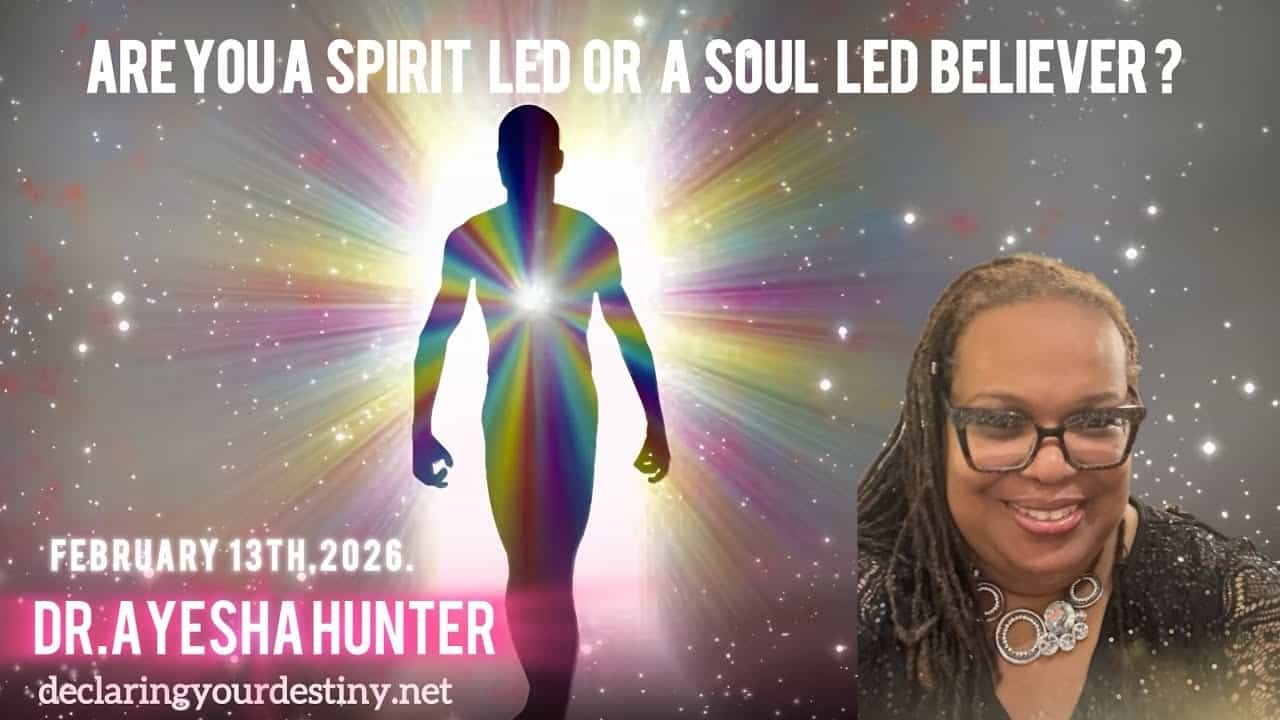 “Are you a spirit led or soul led believer?”