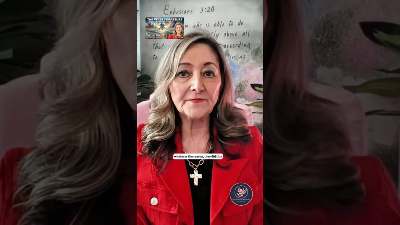 Woman speaking about declaring destiny at Declaring Your Destiny International event.