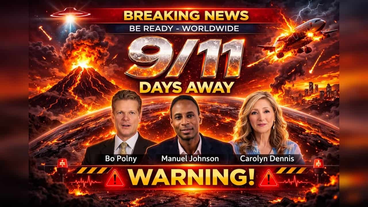 911 WORLDWIDE Days Away!! – Bo Polny Carolyn Dennis & Manuel Johnson