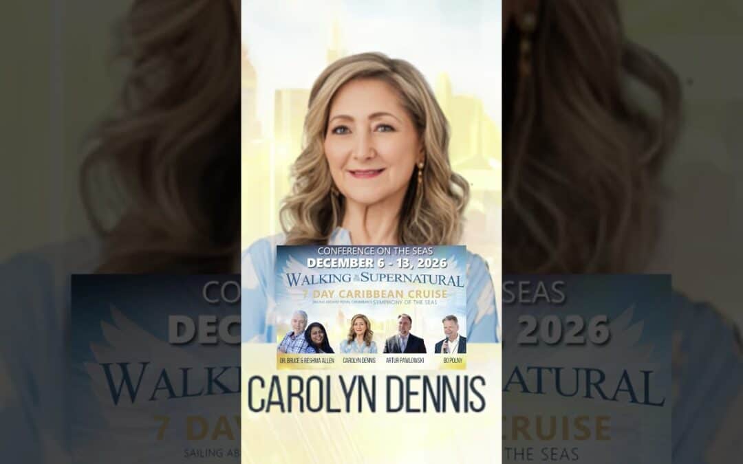 JOIN US AS WE WALK IN THE SUPERNATURAL, WHILE SAILING THE SEAS (LINK DOWN BELOW).