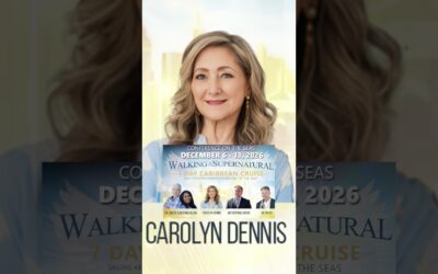 JOIN US AS WE WALK IN THE SUPERNATURAL, WHILE SAILING THE SEAS (LINK DOWN BELOW).