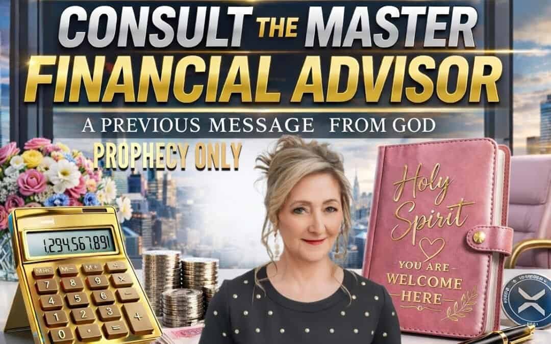 CONSULT THE MASTER HOLY SPIRIT FOR ALL FINANCIAL ADVISE (PROPHECY ONLY)