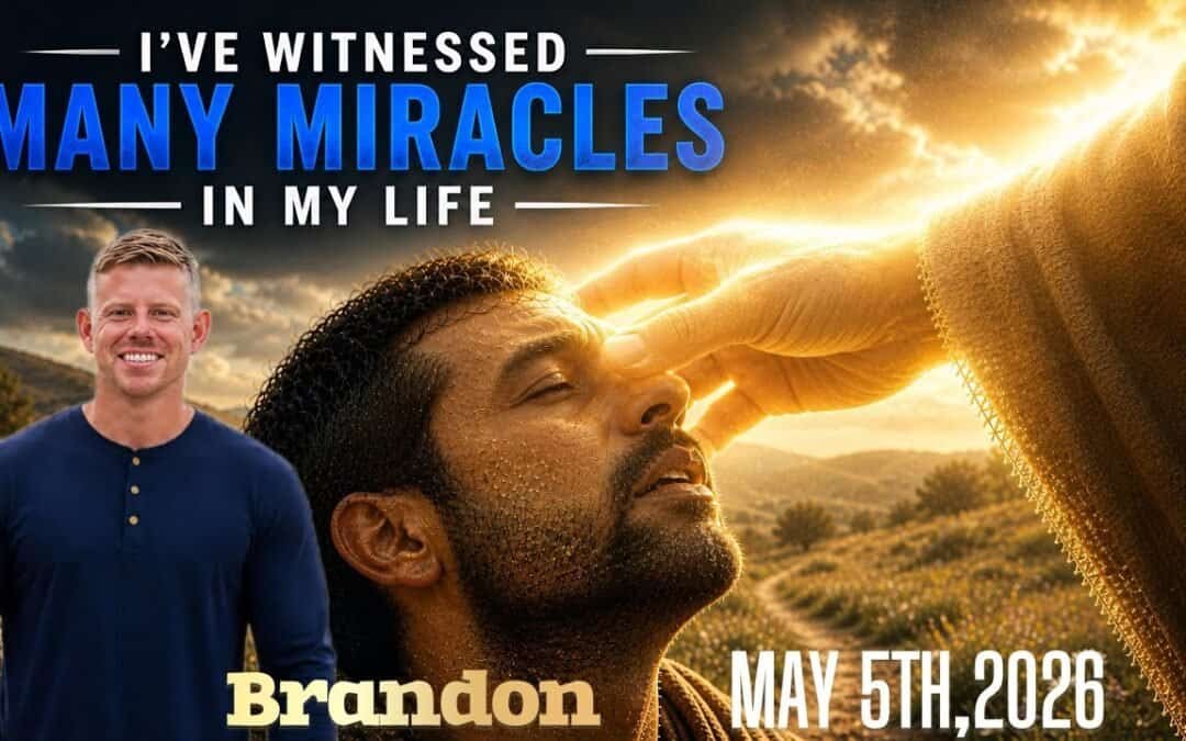 BLESSED TO WITNESS SO MANY MIRACLES with BRANDON and featured GUEST ANTHONY