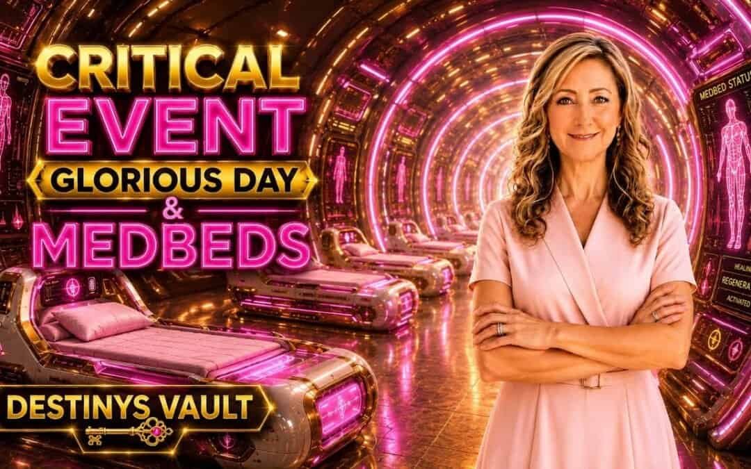 CRITICAL EVENT ,GLORIOUS DAY & MED-BEDS (DESTINY’S VAULT) A MESSAGE FROM GOD
