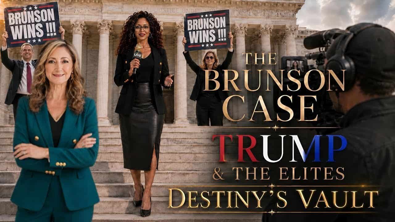 THE BRUNSON CASE ~TRUMP~ & THE ELITES on Destiny’s Vault (A MESSAGE FROM GOD)