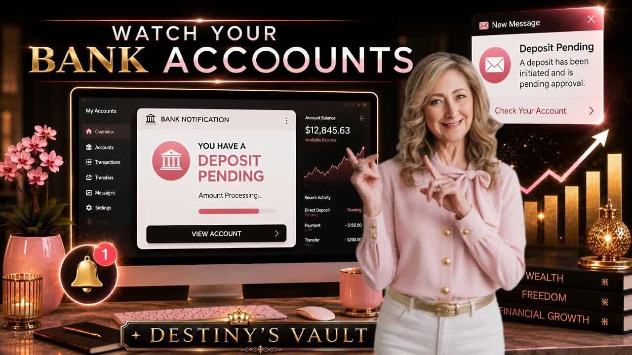 WATCH YOUR BANK ACCOUNTS (MESSAGE FROM GOD) on DESTINY’S VAULT