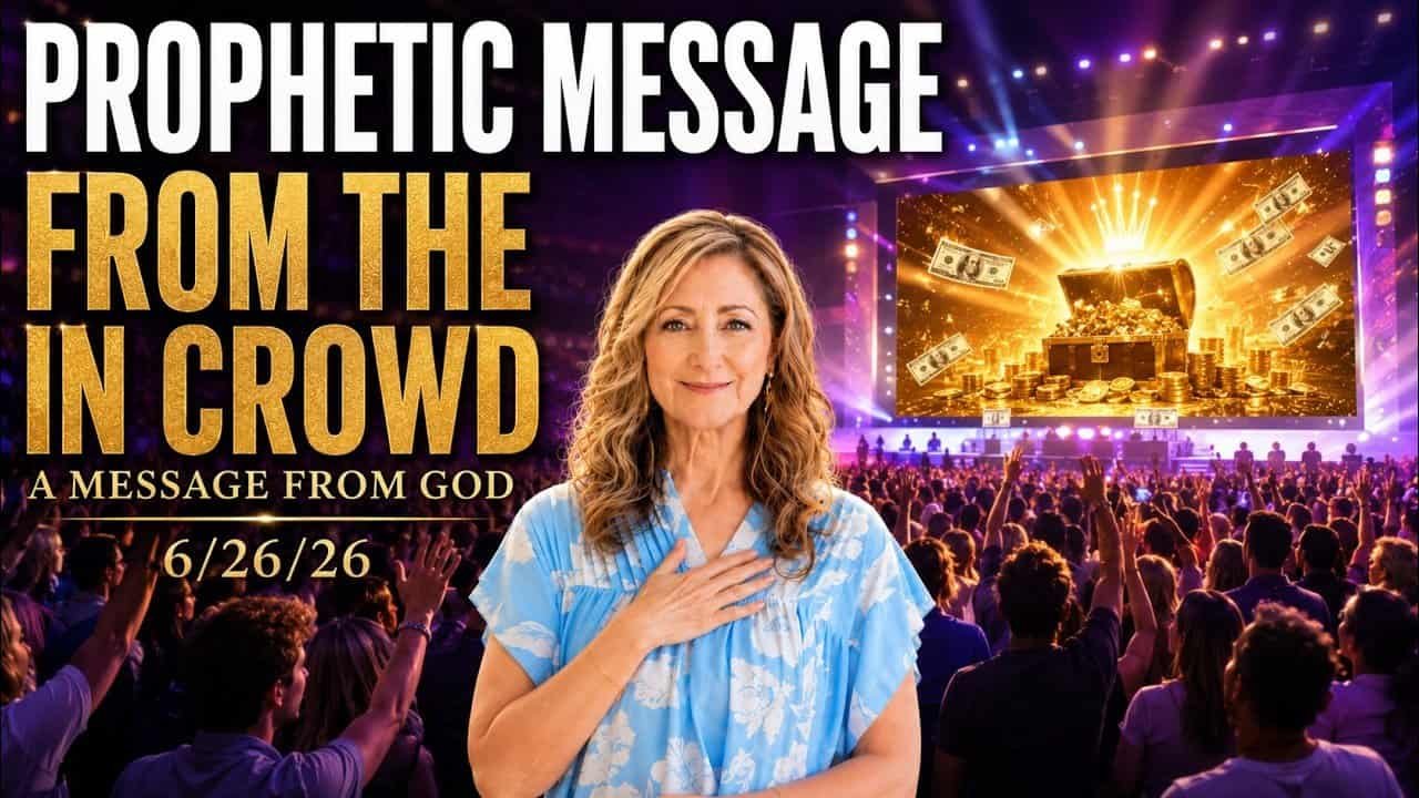 PROPHETIC MESSAGE FROM THE IN CROWD – A MESSAGE FROM GOD – 6/26/26