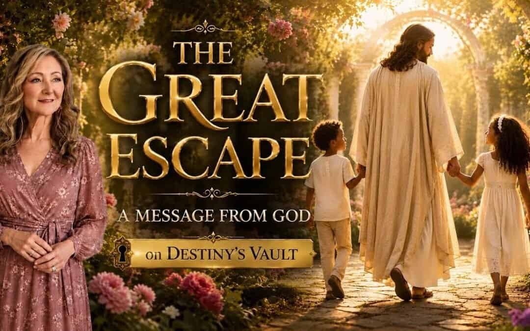 THE GREAT ESCAPE -A MESSAGE FROM GOD on DESTINY’S VAULT 7-8-26.