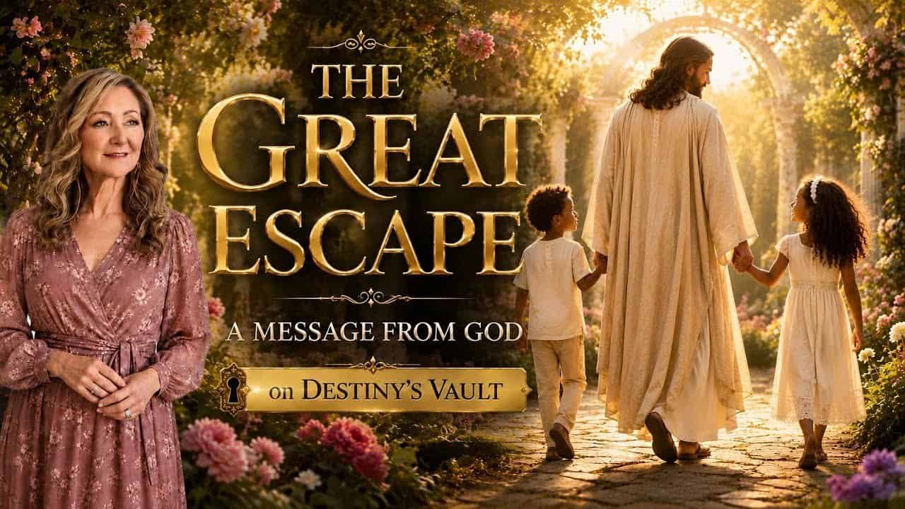 THE GREAT ESCAPE -A MESSAGE FROM GOD on DESTINY’S VAULT 7-8-26.
