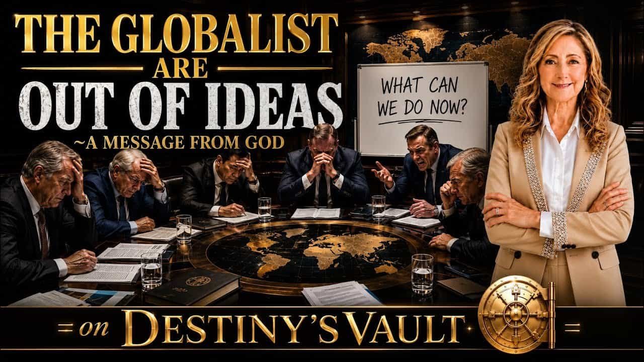 THE GLOBALIST ARE OUT OF IDEAS ~A MESSAGE FROM GOD on DESTINY’S VAULT