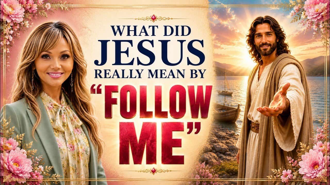 WHAT DID JESUS REALLY MEAN BY FOLLOW HIM? A teaching with Sophia