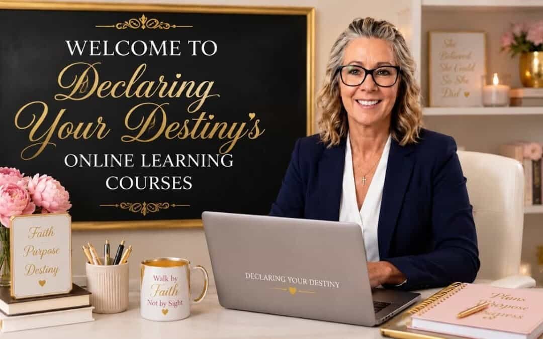 WELCOME TO DECLARING YOUR DESTINY’S ONLINE LEARNING COURSES