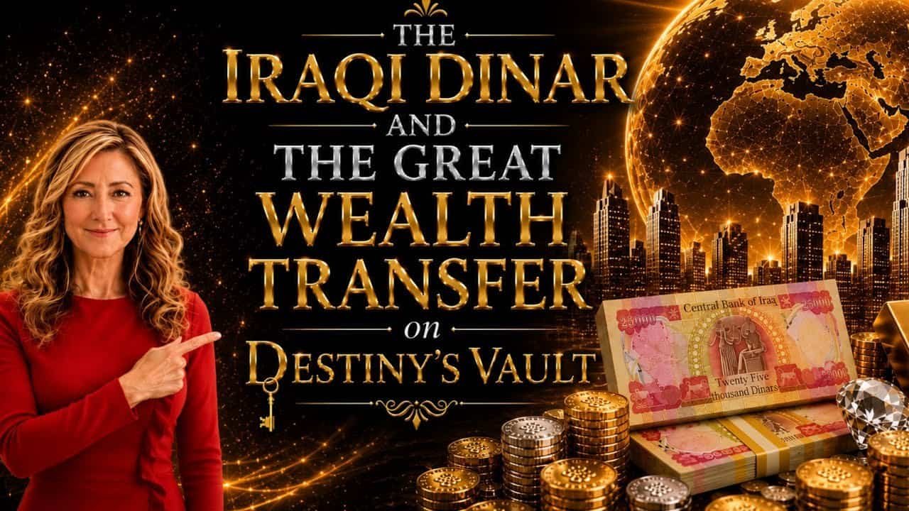 THE IRAQI DINAR AND THE GREAT WEALTH TRANSFER ~A MESSAGE FROM GOD~ on DESTINY’S VAULT