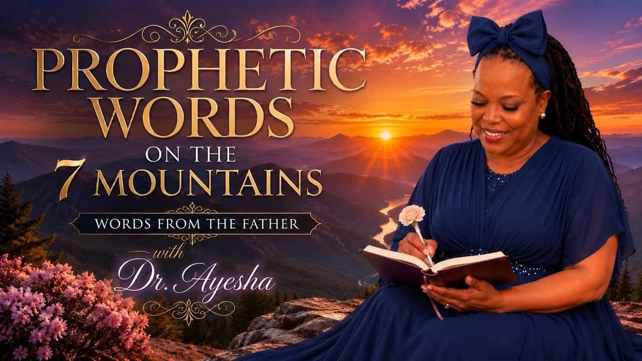 PROPHETIC WORDS ON THE 7 MOUNTAINS ~WORDS FROM THE FATHER~ with Dr. Ayesha