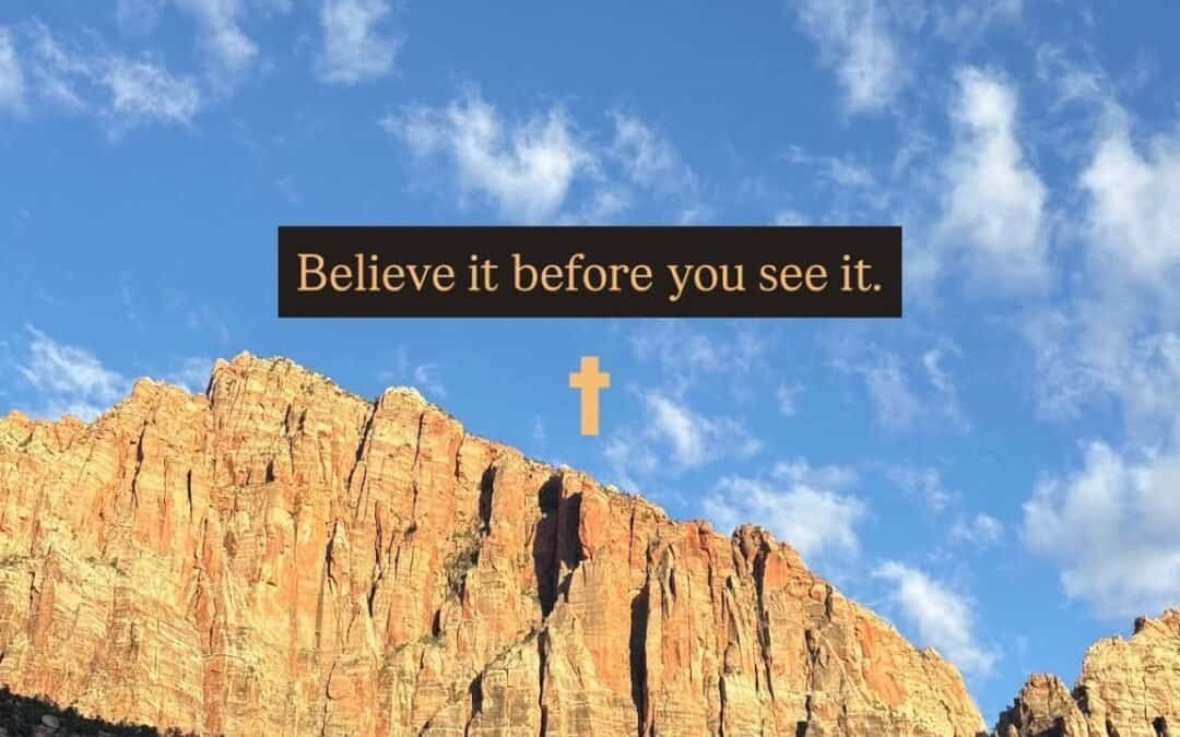 BELIEVE IT BEFORE YOU SEE IT! with CECE