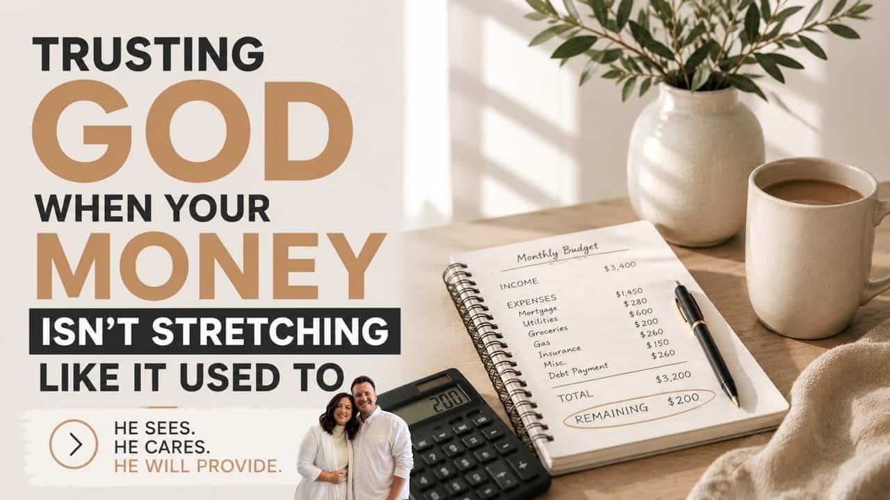 TRUSTING GOD WHEN YOUR MONEY ISN’T STRETCHING LIKE IT USE TO (IN THE ROOM) with Kraig & Sarah