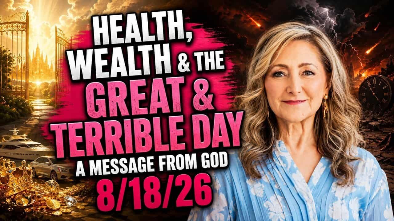 HEALTH, WEALTH & THE GREAT & TERRIBLE DAY – A MESSAGE FROM GOD – 8/18/26