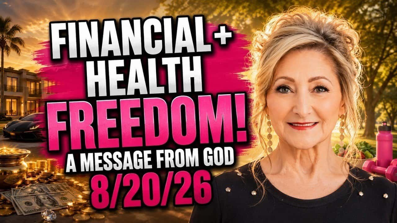 FINANCIAL, HEALTH & FREEDOM – A MESSAGE FROM GOD – AUGUST 20, 2026