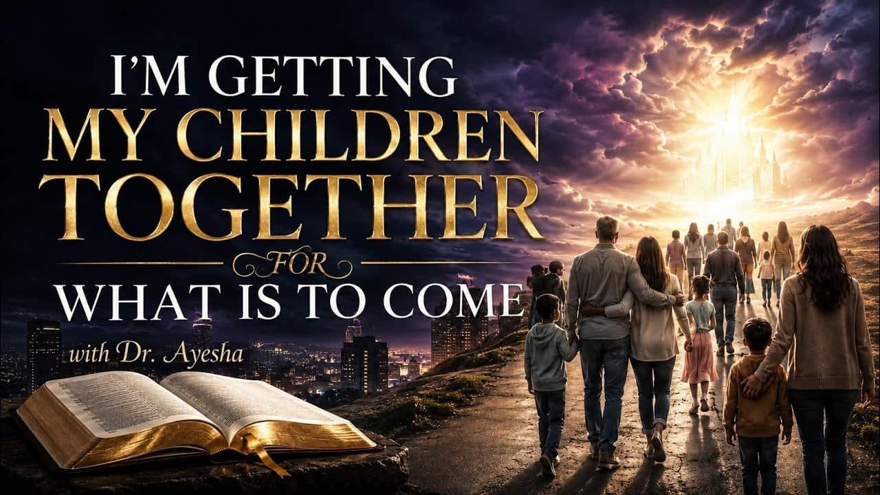 I’M GETTING MY CHILDREN TOGETHER FOR WHAT IS TO COME. ~WORDS FROM THE FATHER ~ with Dr. Ayesha