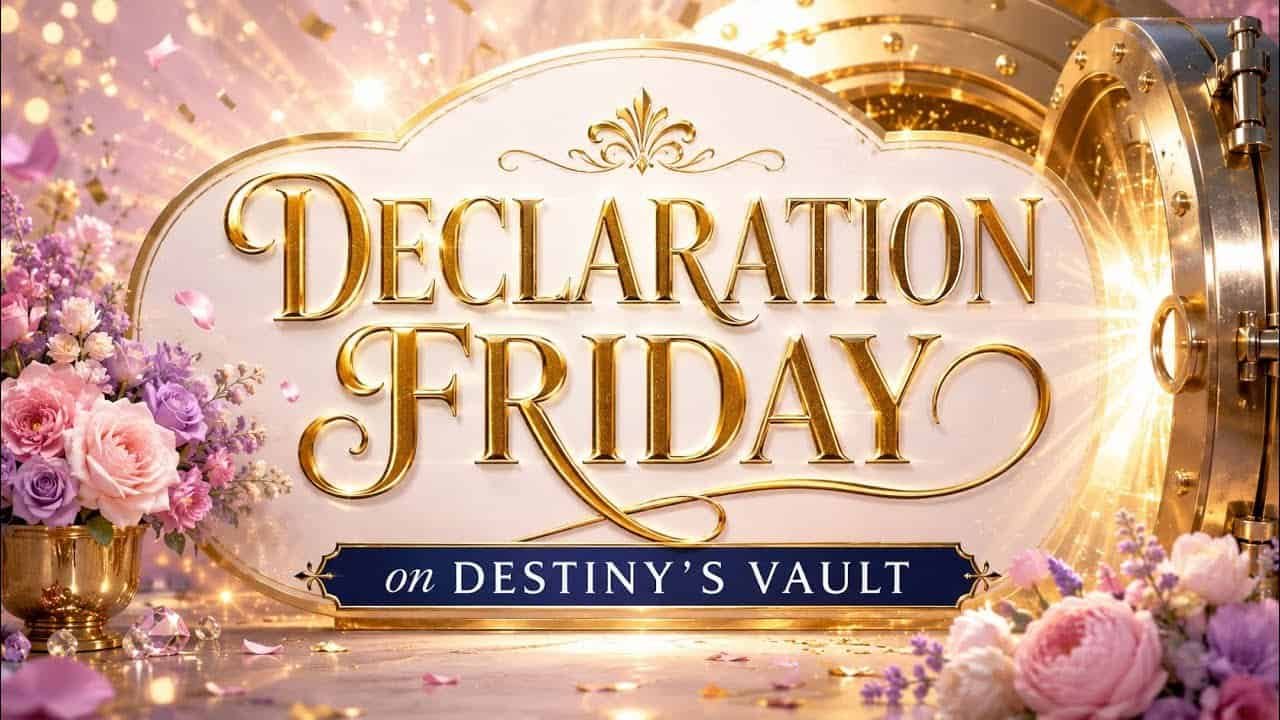 DECLARATION FRIDAY -PROPHECY FULFILLED on DESTINY’S VAULT 12-12-25