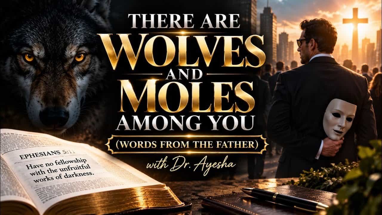 THERE ARE WOLVES AND MOLES AMONG YOU ~WORDS FROM THE FATHER ~ With Dr. Ayesha