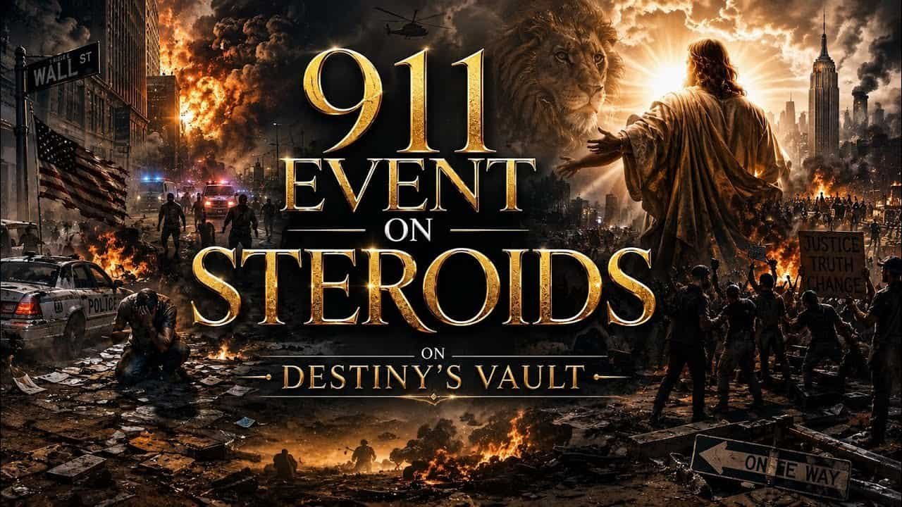 A 911 EVENT ON STEROIDS on DESTINY’S VAULT 8-24-25.