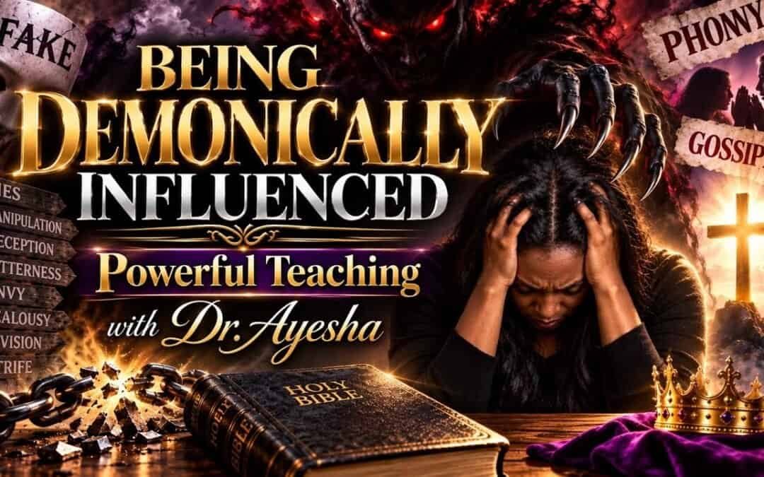 BEING DEMONICALLY INFLUENCED ~A Powerful Teaching with Dr. Ayesha