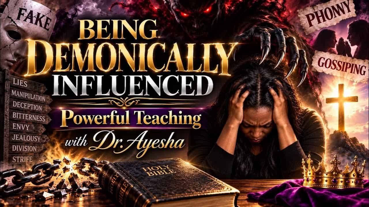 BEING DEMONICALLY INFLUENCED ~A Powerful Teaching with Dr. Ayesha