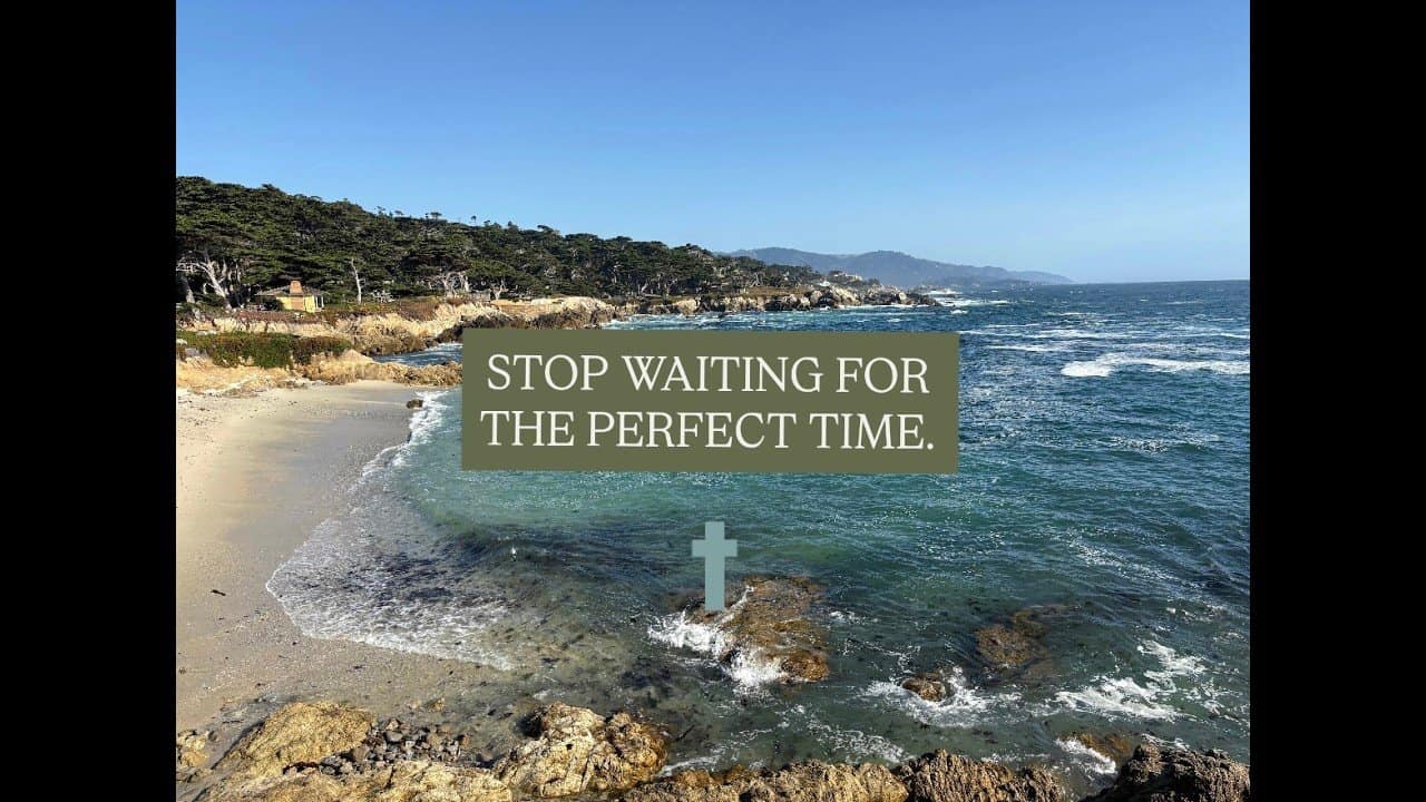 STOP WAITING FOR THE PERFECT TIME with CECE