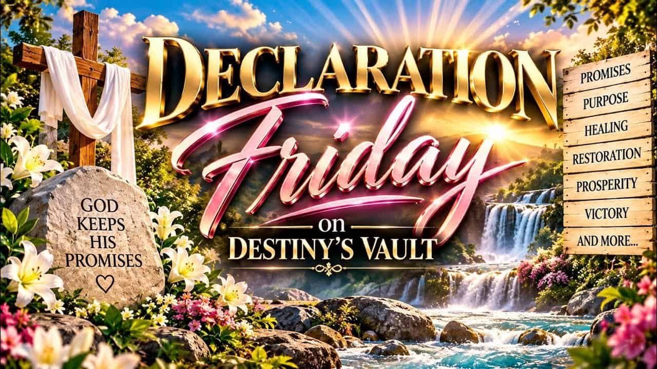 DECLARATION FRIDAY on DESTINY’S VAULT 12-5-25