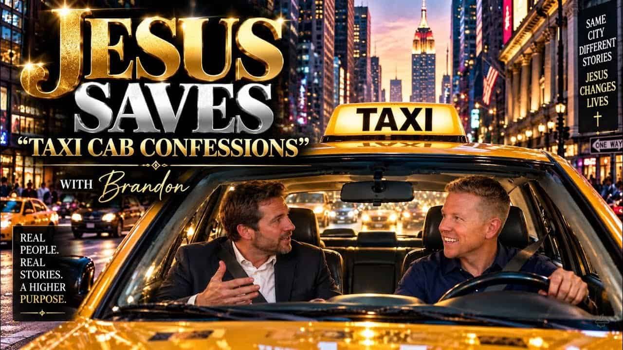 JESUS SAVES” TAXI CAB CONFESSIONS” with Brandon Featuring Special Guest Jerry