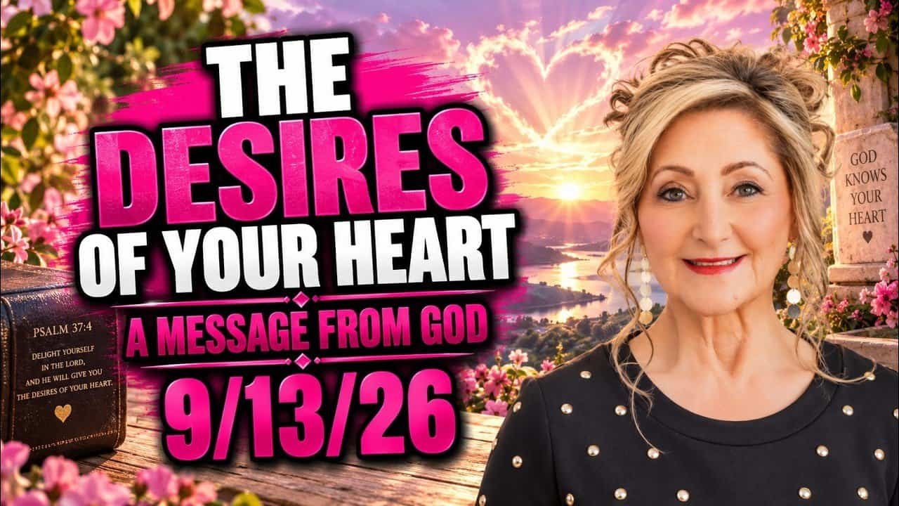 THE DESIRES OF YOUR HEART – A MESSAGE FROM GOD – 9/13/26