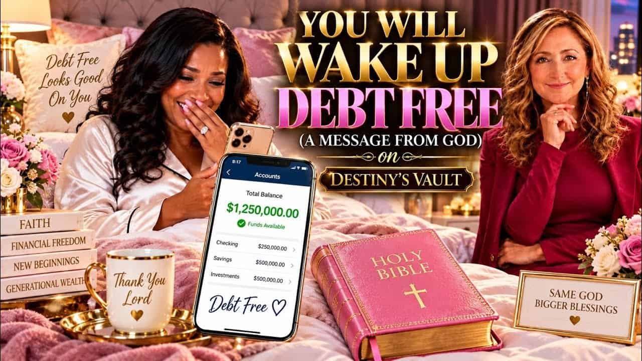 YOU WILL WAKE UP DEBT FREE ( A MESSAGE FROM GOD ) on DESTINY’S VAULT 9-8-25.