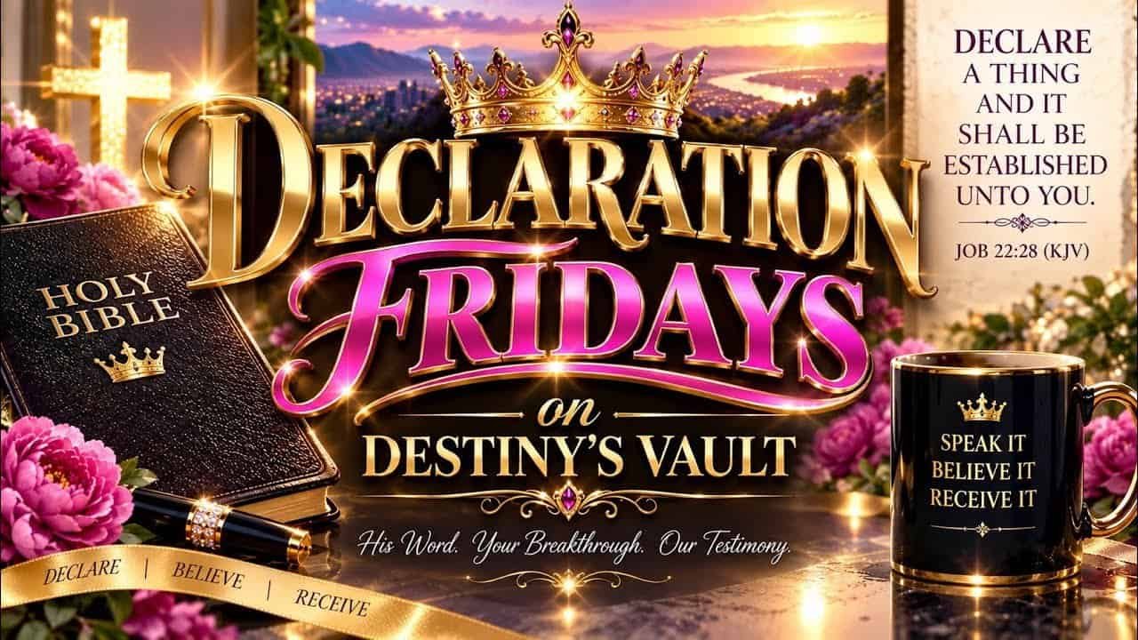 DECLARATION FRIDAYS on DESTINY’S VAULT