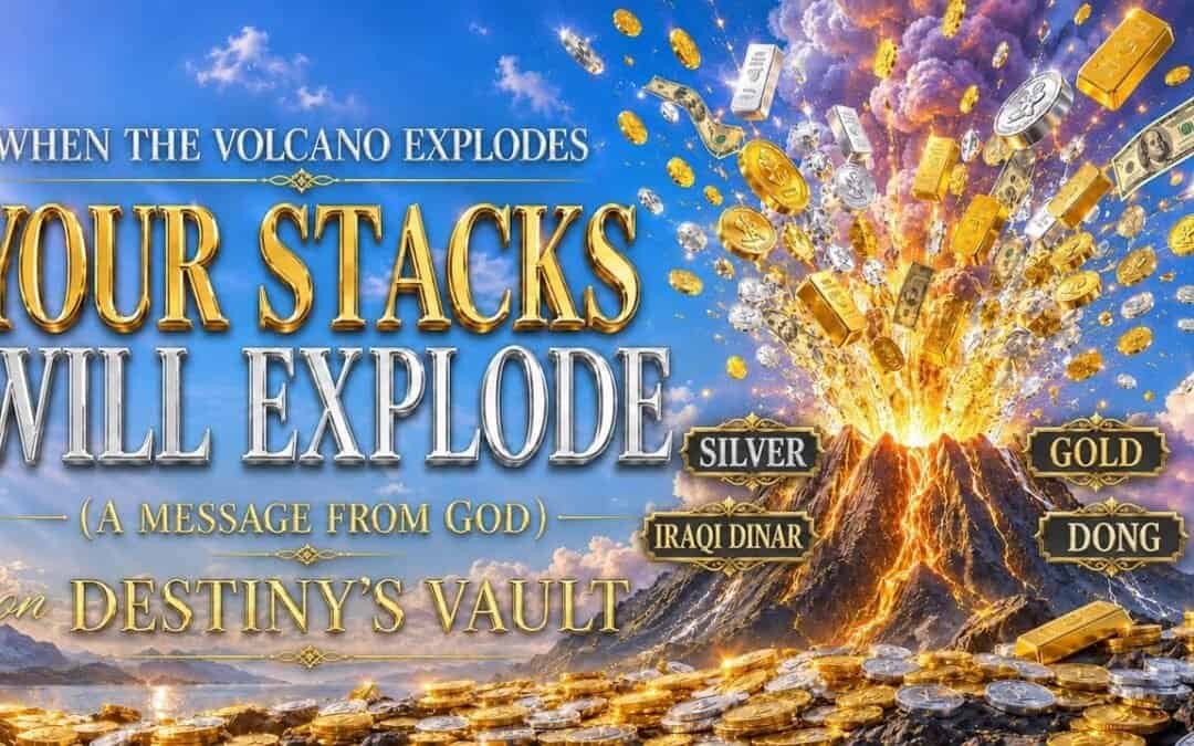 WHEN THE VOLCANO EXPLODES YOUR STACKS WILL EXPLODE (A MESSAGE FROM GOD) on DESTINY’S VAULT 8-13-25