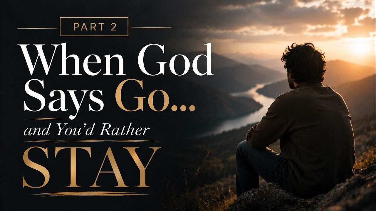 GOD SAYS GO AND YOU’D RATHER STAY PART 2 with Kraig & Sarah (in the room)