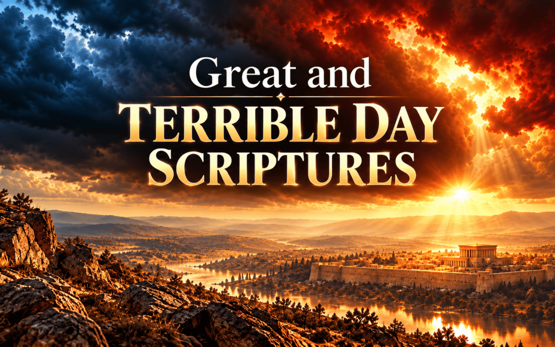 Great and Terrible Day Scriptures