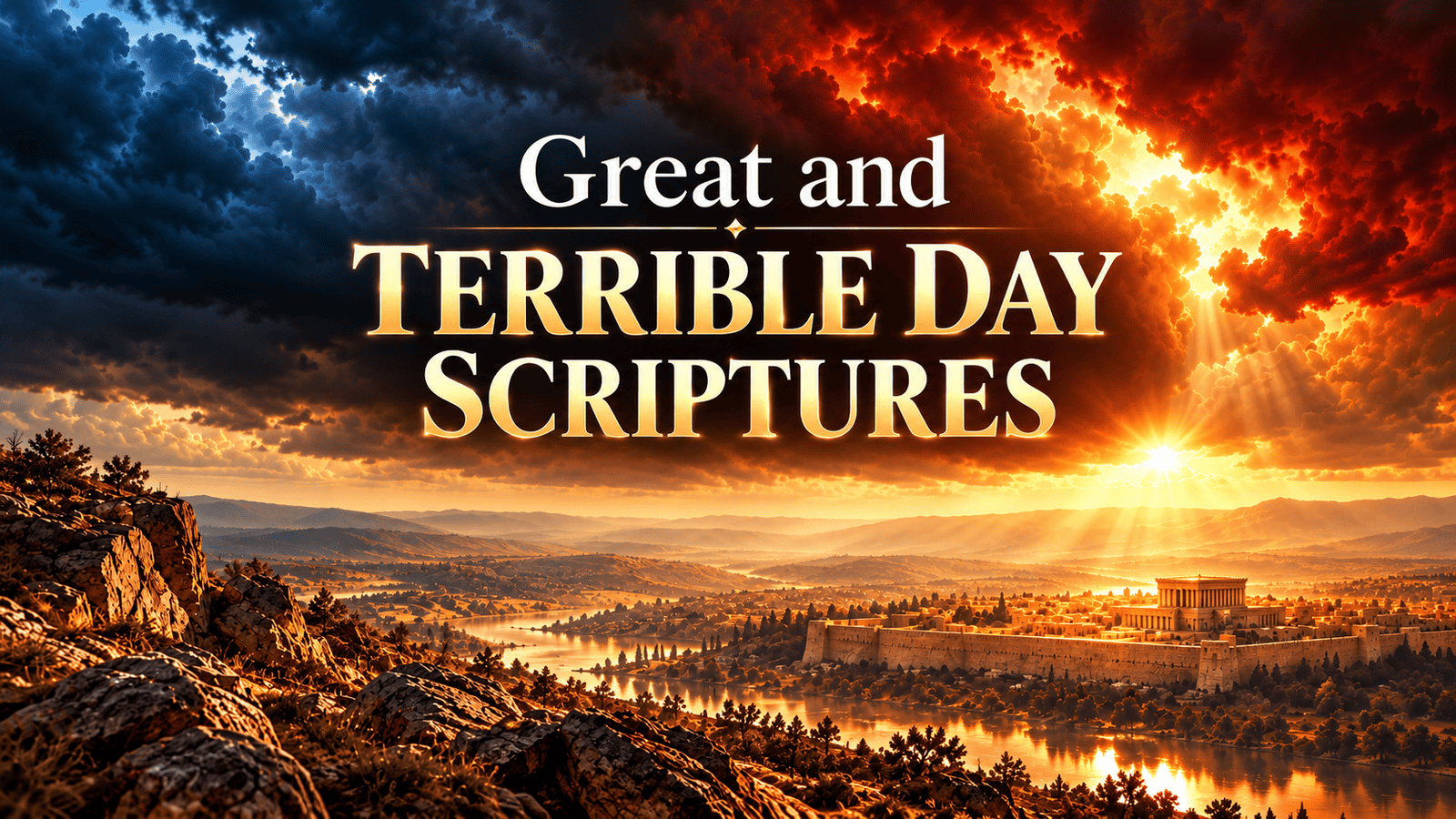 Great and Terrible Day Scriptures