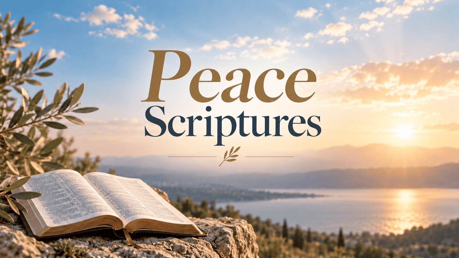 Peace Scriptures