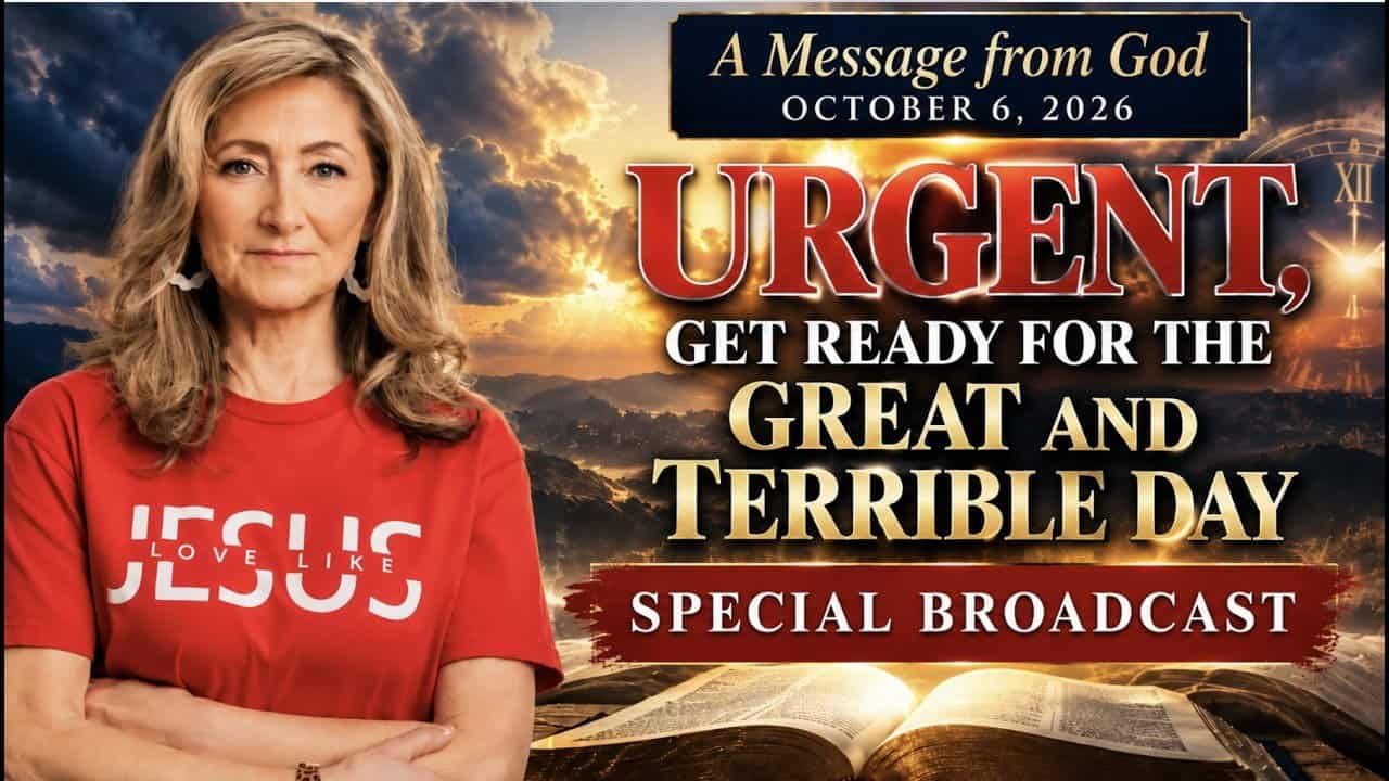 URGENT! GET READY FOR THE GREAT AND TERRIBLE DAY! SPECIAL BROADCAST~ A MESSAGE FROM GOD – 10/6/26