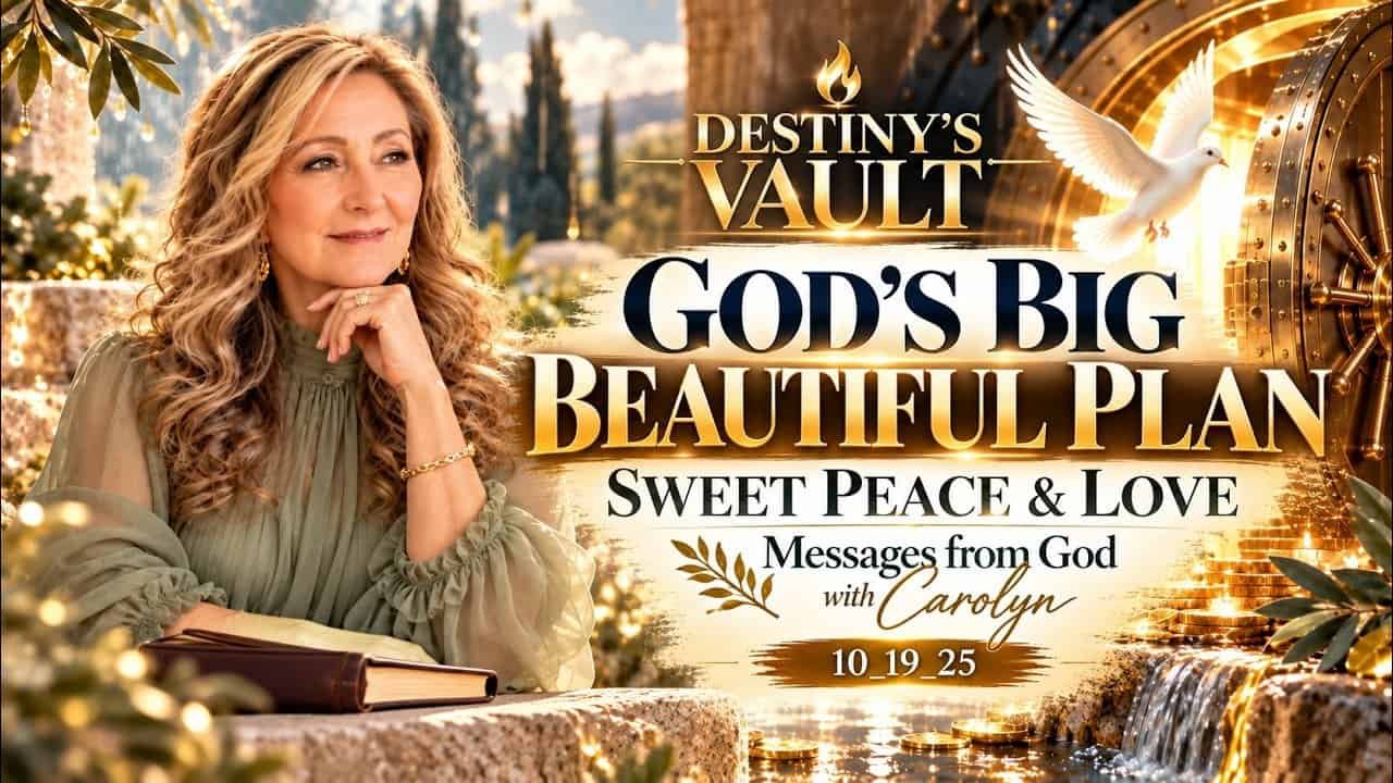 DESTINY’S VAULT: GOD’S BIG BEAUTIFUL PLAN: Sweet Peace & Love~ October 19th, 2025