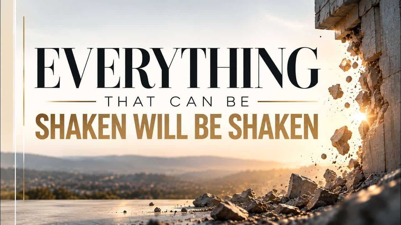 EVERYTHING THAT CAN BE SHAKEN WILL BE SHAKEN | In the Room with Kraig and Sarah